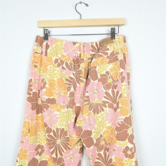 Show Me Your MuMu Retro Garden Windsor Wide Leg Pants Size 30 - Picture 5 of 8